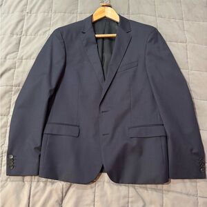 HUGO BOSS Navy Suit separates. 40S/30W